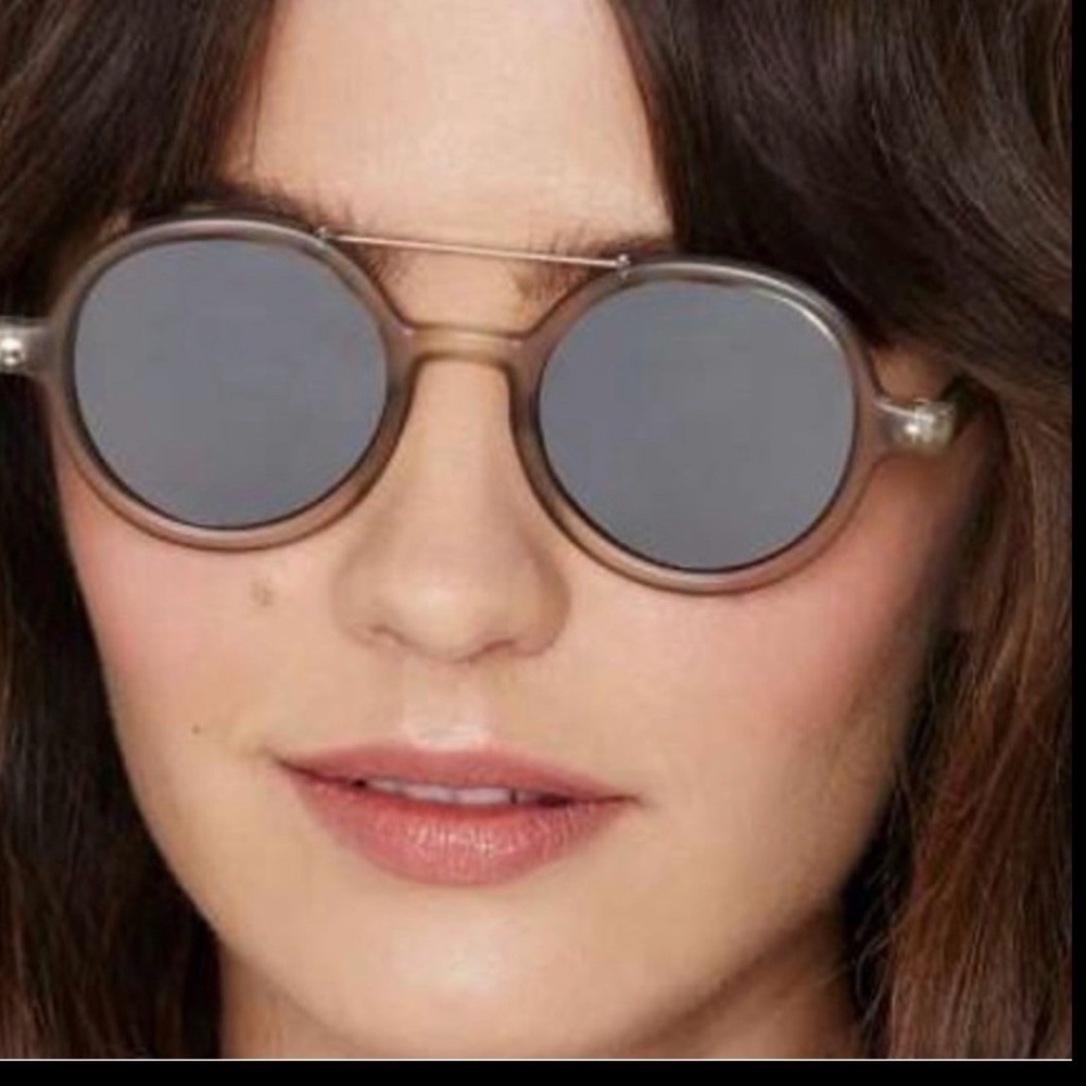 Komono Sunglasses NEW violet purple black round frame - Picture 14 of 14